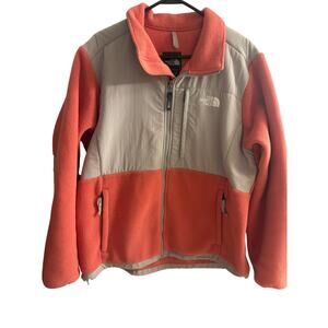 The North Face Denali Polartec Fleece Jacket Pink & Grey Women’s Extra Large